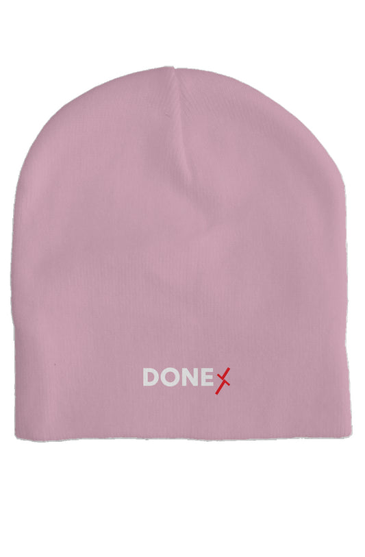 Pink Done skull cap
