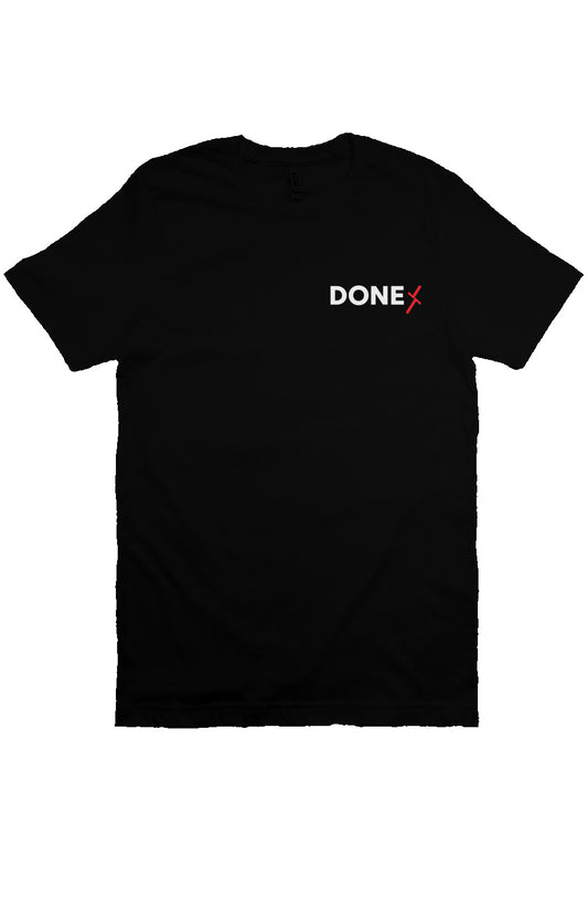 Men's Black Done T Shirt