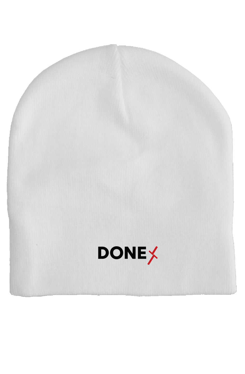 White Done skull cap