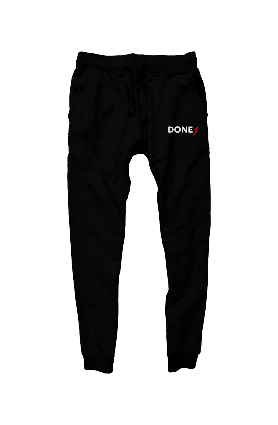 Unisex Black Premium Joggers