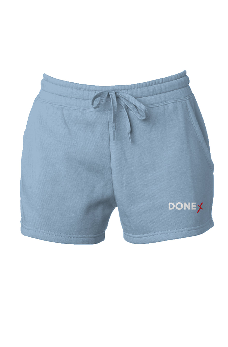 Women's Misty Blue Cali Wave Wash Short